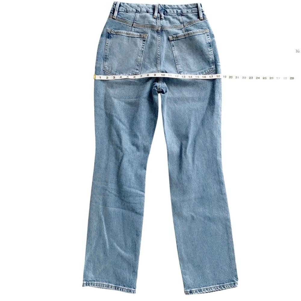 GOOD AMERICAN Good Icon Straight Leg Jeans! Retail$155 - Picture 8 of 9